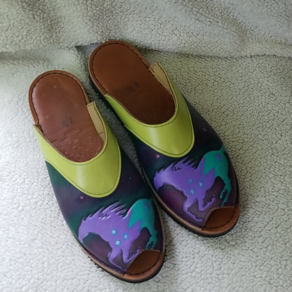 Handpainted horses slides